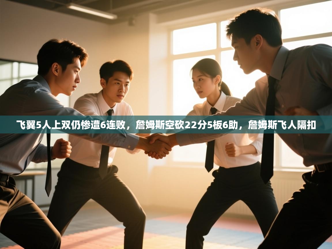 爱游戏体育娱乐赞助马竞-飞翼5人上双仍惨遭6连败，詹姆斯空砍22分5板6助，詹姆斯飞人隔扣  第1张