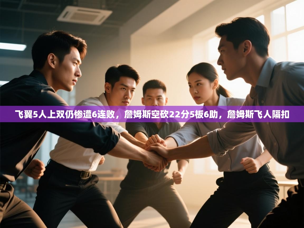 爱游戏体育娱乐赞助马竞-飞翼5人上双仍惨遭6连败，詹姆斯空砍22分5板6助，詹姆斯飞人隔扣  第4张